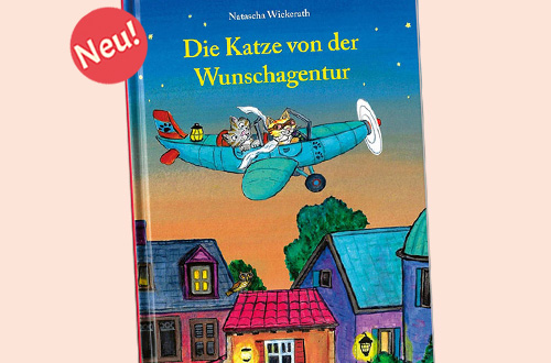 Cover des Kinderbuchs: Die Katze von der Wunschagentur