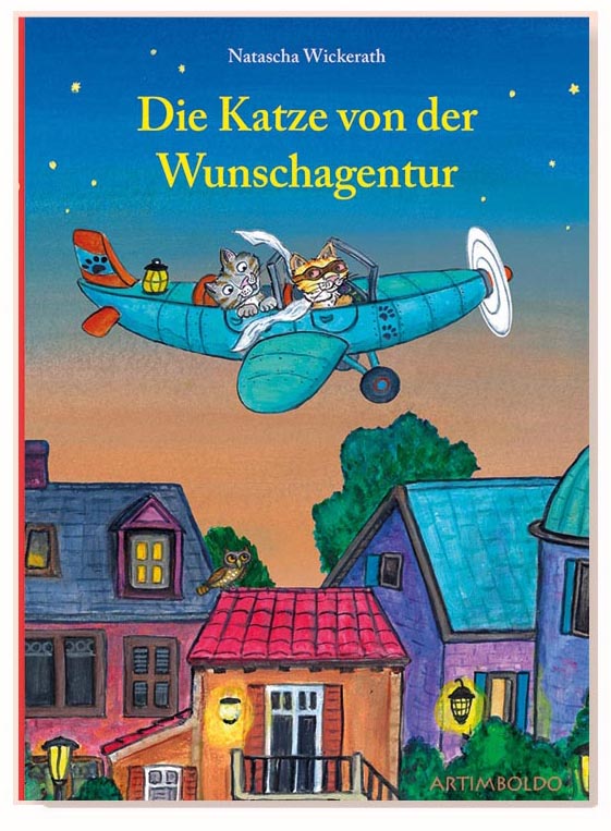 Cover des Kinderbuchs: Die Katze von der Wunschagentur